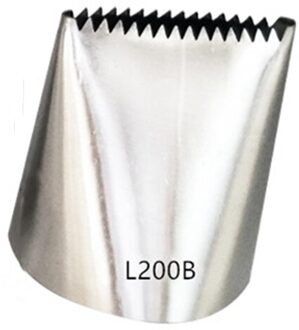 Extra Grote Icing Piping Nozzles Cake Decorating Pastry Tip Sets Fondant Cake Gereedschap Stalen Mondstuk Buizen Diy Cake Decorating Tips L200B