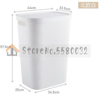 Extra Grote Met Kleren Opslag Mand Slaapkamer Huishouden Eenvoudige Opbergdoos Badkamer Wasserij Opslag Plank ml1
