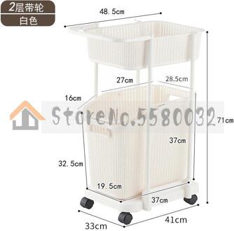 Extra Grote Met Kleren Opslag Mand Slaapkamer Huishouden Eenvoudige Opbergdoos Badkamer Wasserij Opslag Plank ml2