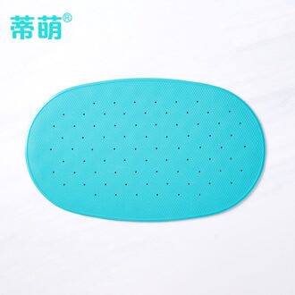 Extra Lange Badmat Massage 42X25CM Veiligheid Douche Bad Matten Antislip Badkamer Vloermat voor Kinderen bad antislip mat Blauw