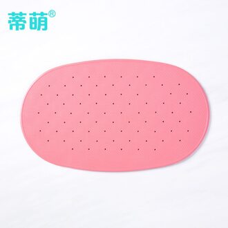 Extra Lange Badmat Massage 42X25CM Veiligheid Douche Bad Matten Antislip Badkamer Vloermat voor Kinderen bad antislip mat Roze
