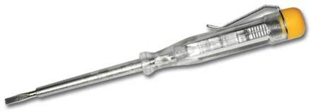 Extra Lange Spanningzoeker / Spanningszoeker / Spanningsschroevendraaier 3,5mm x 105mm 125 - 250Volt