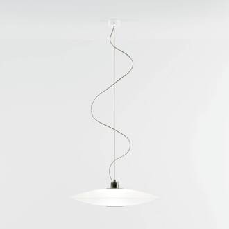 Extra S3 hanglamp, wit opaalwit