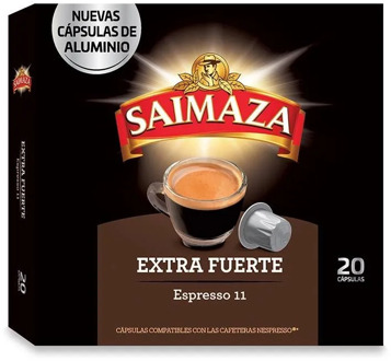 EXTRA Strong 20 Nespresso compatible SAIMAZA aluminium capsules
