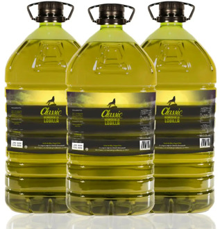 EXTRA virgin olive oil, Spanish product, Pack 3 x PET 5 litres, Herriza de la Lobilla Brand