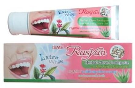 Extra White Herbal Clove Toothpaste With Aloe Vera & Guava Leaf 100g