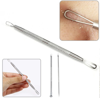 Extractor Blackhead Remover Needles Dots Cleaner Acne Blemish Remover Needle Black Spots Pore Cleanser Face Skin Care Tool TSLM1