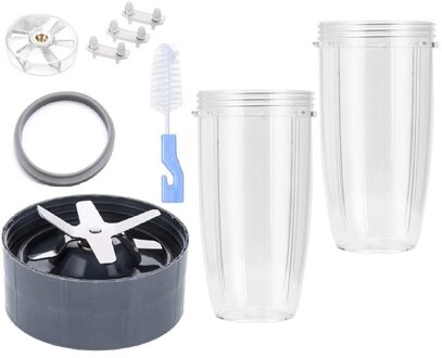 Extractor Blade Shock Pad Gear Vervanging Cup 32Oz Voor Nutribullet Blender 600W/900W Modellen
