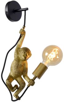 EXTRAVAGANZA CHIMP Wandlamp 1xE27 - Zwart