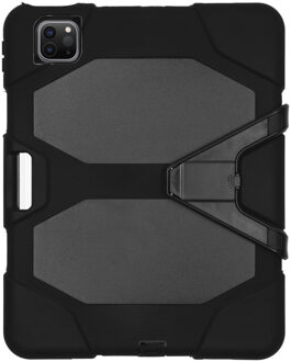 Extreme Protection Army Backcover iPad Air (2020) tablethoes - Zwart