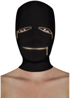 Extreme Zipper Mask met Oog en Mond Zipper