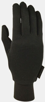 Extremities Handschoen Silk Liner Zwart - M