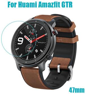 Eye Care Paars Horloge Clear Film Gehard Glas Screen Protector Voor Amazfit Gtr Smart Horloge 42/47Mm band Accessoires TXTB1 2 47m