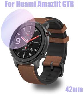 Eye Care Paars Horloge Clear Film Gehard Glas Screen Protector Voor Amazfit Gtr Smart Horloge 42/47Mm band Accessoires TXTB1 3 42m