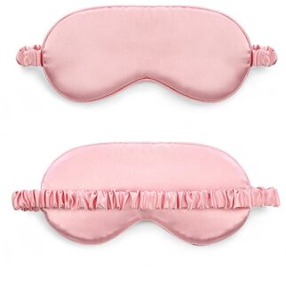 Eye Cover Sleeping Mask Blindfold Sleeping Eye Mask Silk Sleep Mask Portable Travel Eyepatch Nap Eye Patch Rest Eye Cover 2