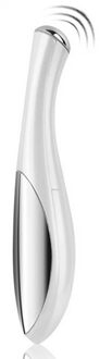 Eye Elektrische Massage Apparaat Pen Mini Dunne Gezicht Stok Rimpels Dark Circle Wallen Verwijderen Eye Gezicht Massager Ef wit