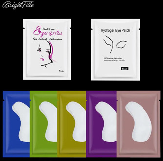 Eye Lashes Pads 50/200 Pairs Gold Under Eyelash Pads for Eyelash Extension Eye-stickers Tools Paper-patches Supplies Lint-free