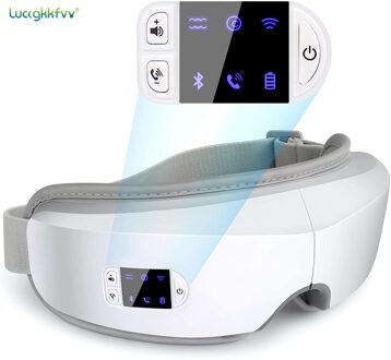 Eye Massager 4D Smart Airbag Trillingen Oogzorg Instrument Comprimeren Bluetooth Eye Massage Bril Vermoeidheid Pouch & Rimpel