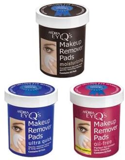 Eye Q's Makeup Remover Pads Oil Free - 65 pcs