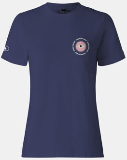 Eye Sun T-Shirt Dames Blauw - M