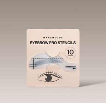 Eyebrow Pro Drawing Guide Set 10 pcs