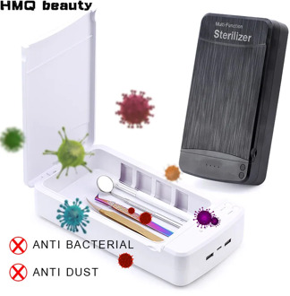 Eyelash Extension Disinfrction Sterilization Box UV LED Multifunctional Ozone Disinfection Tweezers Antivirus Lashes Accessories
