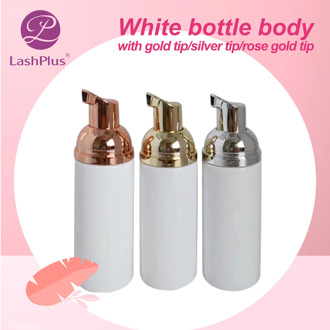 Eyelash Extensions Shampoo white Bottle Eyelash Extension Glue Eye Lash Cleaning Foam No Stimulation Makeup Clean