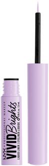 Eyeliner NYX Professional Make-Up Vivid Brights Liquid Liner 07 Lilac Link 1 st