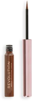 Eyeliner Revolution Super Flick Liquid Eyeliner Brown 4,5 ml