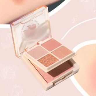 Eyeshadow & Blush Palette - Peach Juice #G01 Peach Juice - 10.2g