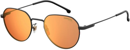 Eyewear Zonnebril 2015t/s Unisex Zwart Met Oranje Lens