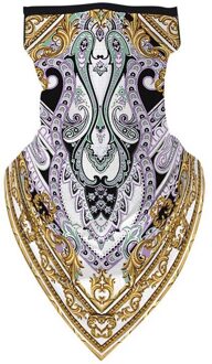 Eygpt Stijl Driehoek Magic Bandana Gezicht Sjaals Opknoping Oor Zonnescherm Stofdicht Ademend Fietsen Wandelen Neck Gaiter Cover 6