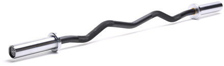 EZ Olympische Curlstang 120 cm Cerakote Black Grip | Curl Bar | Biceps Curl