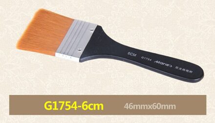 EZONE Nylon Painting Brush Painting Brush Different Size Acrylic Paint Brush Art Students Watercolor Painting Tools 6