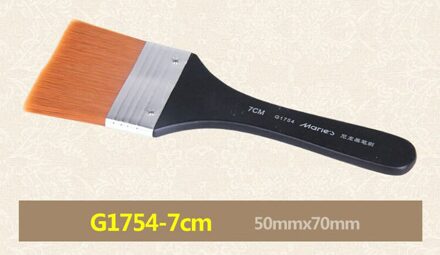 EZONE Nylon Painting Brush Painting Brush Different Size Acrylic Paint Brush Art Students Watercolor Painting Tools 7