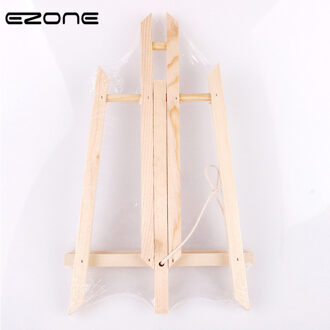 EZONE Verstelbare Houten Ezels Draagbare Een-Frame Desktop Schildersezel Reclame Tentoonstelling Statief Schilderen Stand Tool Office Supply