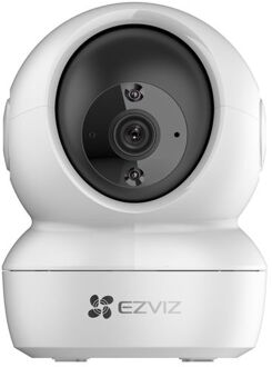 Ezviz Beveiligingscamera Voor Binnen H6c Fhd 360° Ir-functie Infraroodverlichting Volgfunctie Wit