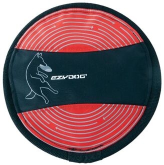 Ezydog Fido Flyer - Frisbee voor honden Rood - Een maat