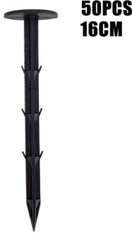 F #50 Stuks Tent Peg Plastic Peg Tuin Luifel Luifel Haringen Camping Stake Nail Tuin Nagels Tuinieren Accessoires 16cm