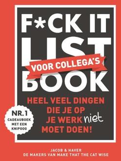 F*ck it list book voor collega’s - Jacob & Haver - 000