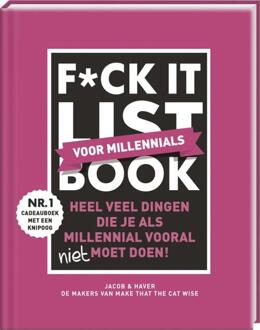 F*ck it list book - Voor millennials -  Jacob & Haver (ISBN: 9789464089011)