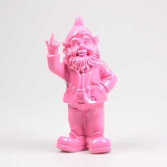 F*ck you kabouter 30 cm roze - Fuchsia
