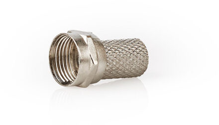 F-Connector - CSVC41908ME - Zilver Zilverkleurig