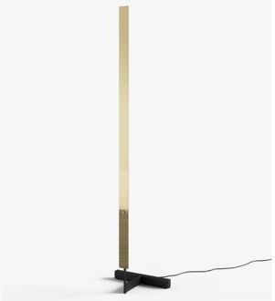 F Model Vloerlamp - Gepolijst messing