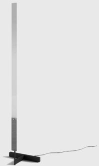 F Model Vloerlamp - Gepolijst roestvrij staal