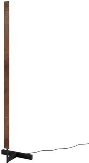 F Model Vloerlamp - Roest staal Bruin