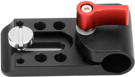 F09271 Universele Poreuze Houder Klem Mount Voor 15 Mm Rod Ondersteuning Rail Follow Focus Rig Dslr 5D2 GH2 +