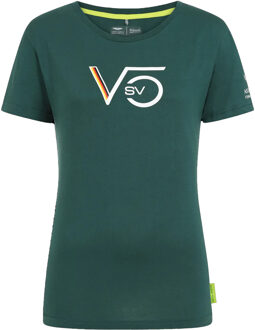 F1 Seabastian Vettel Coureur Dames Groen T-Shirt - maat EU 40 / UK 12
