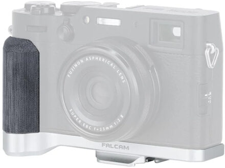 F22&F38 Quick Release L-Shaped Handle Silk Silver (For FUJIFILM X100 VI)
