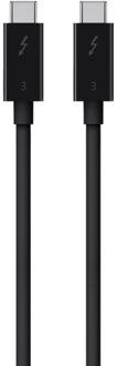 F2CD084bt0.8MBK 0,8 m Zwart 40 Gbit/s